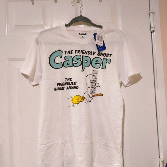 CASPER THE FRIENDLY GHOST TEE NWT - Picture 1 of 8